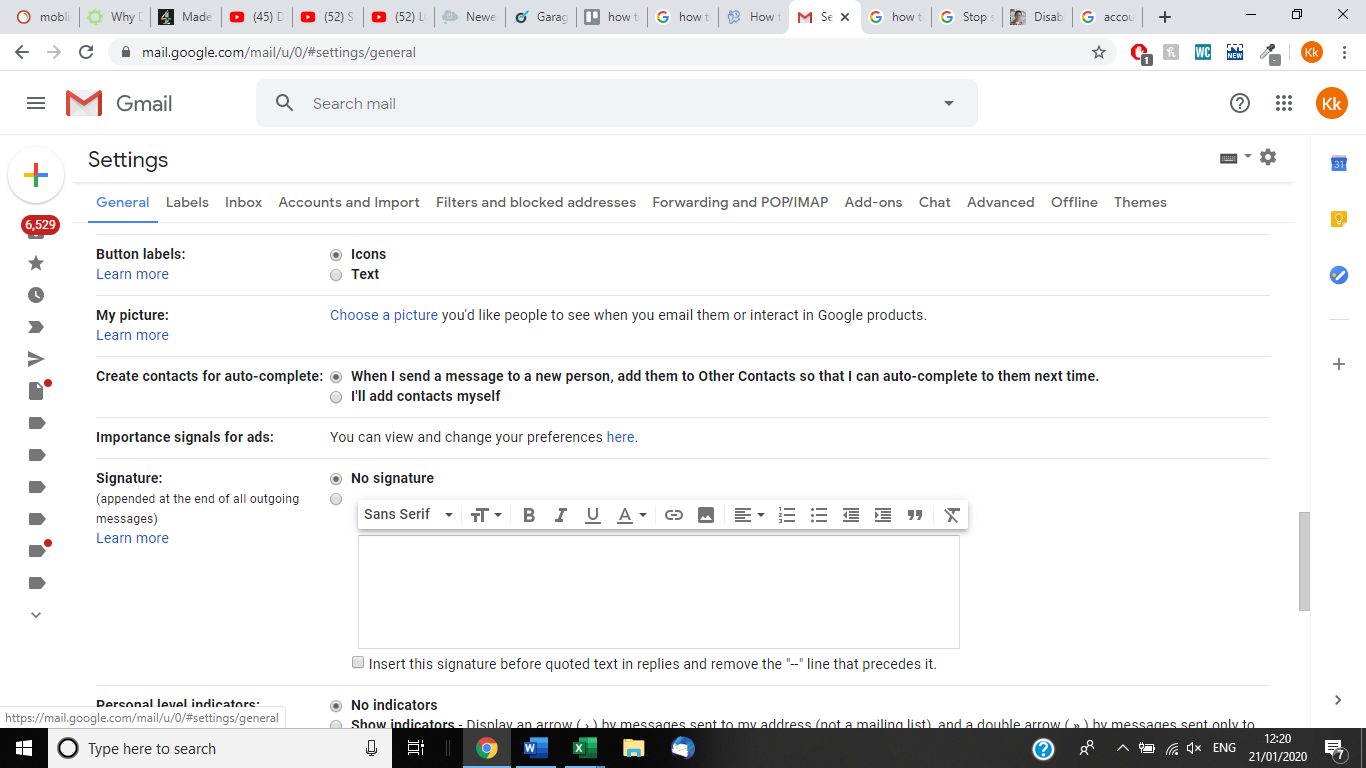 Cómo impedir que Gmail añada contactos automáticamente 3