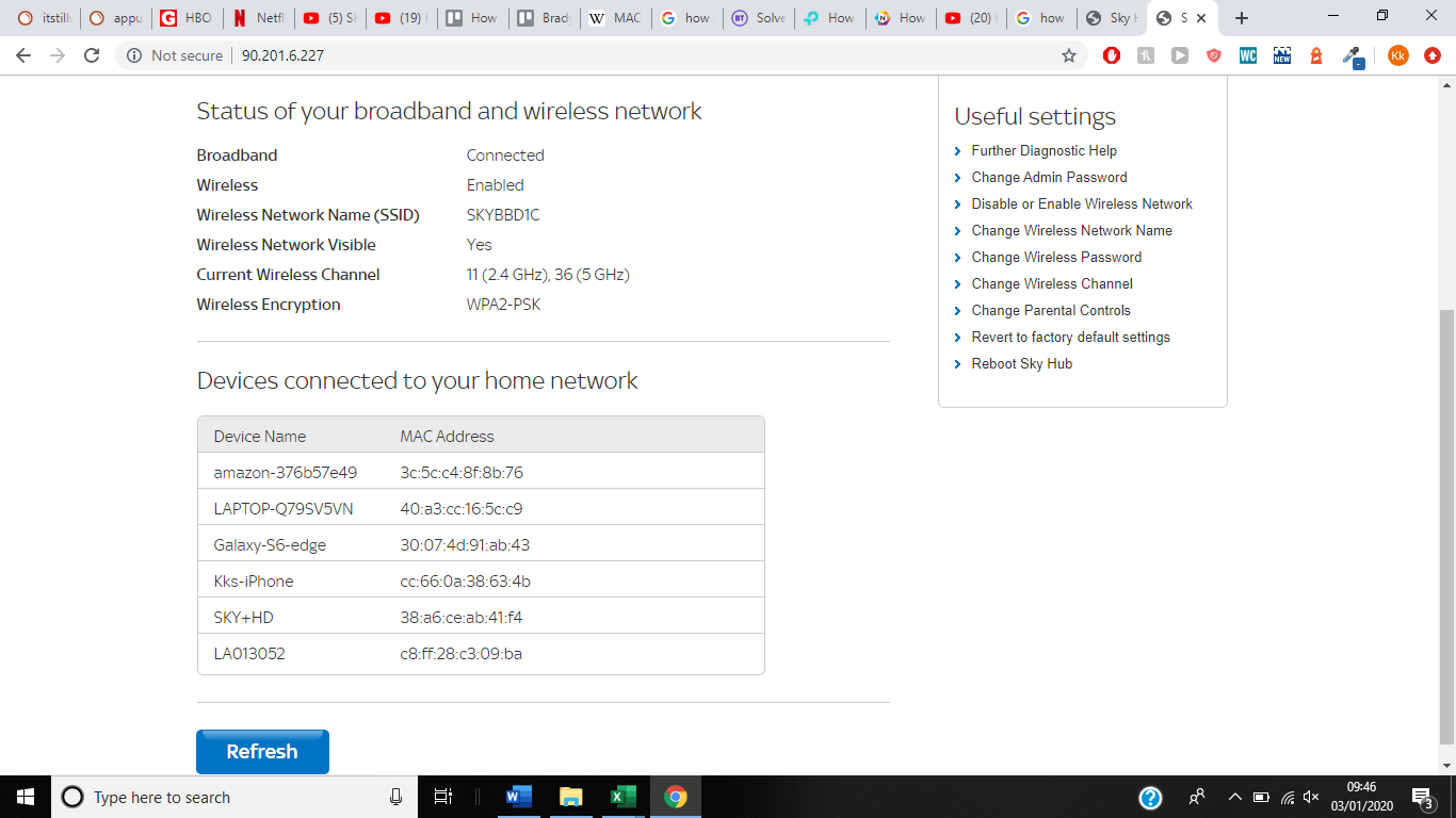Cómo encontrar la dirección MAC de su router 2