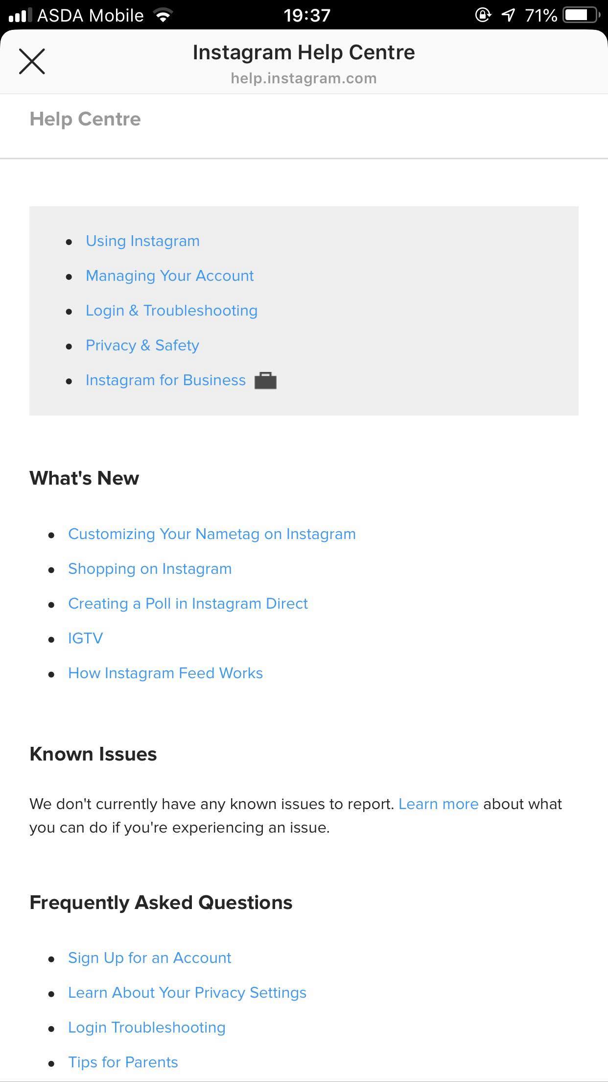 Cómo borrar la cuenta Instagram en el iPhone 2