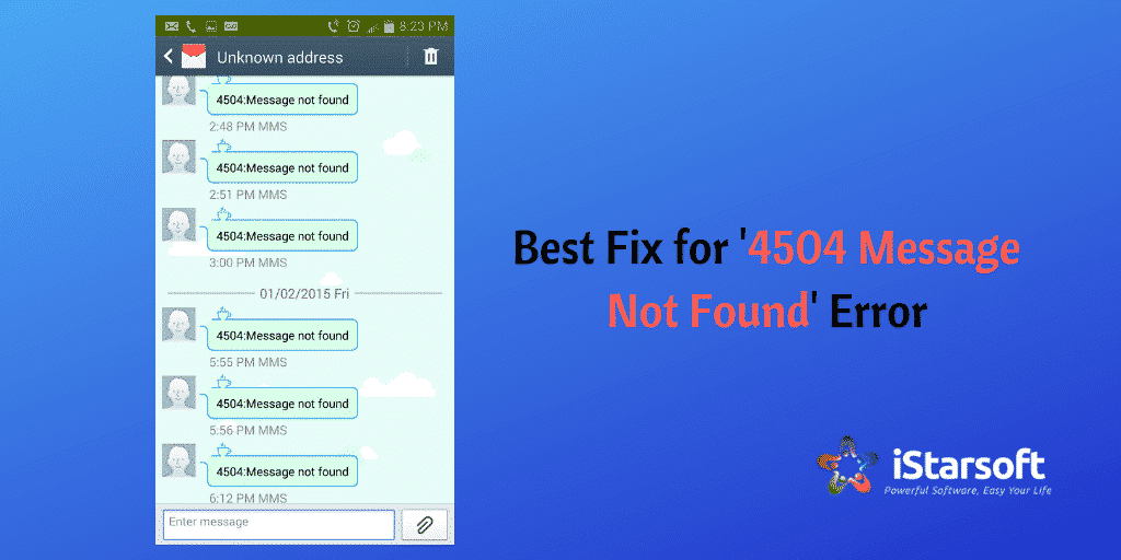 Arreglar el error 4504 no se encuentra en Android 8