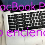 Arreglar el Macbook no se enciende