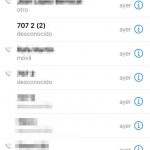 Arreglar las llamadas perdidas y las recientes que no muestran el iPhone