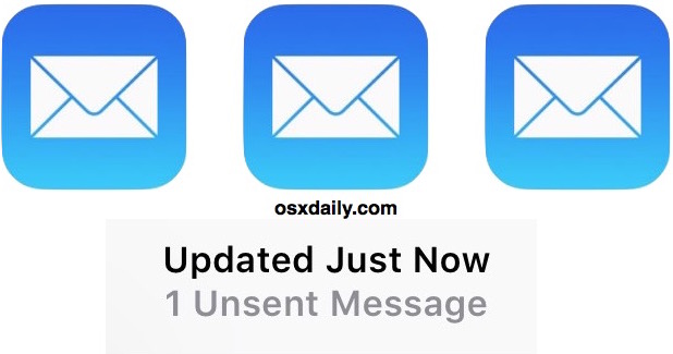 Arreglar los correos electrónicos atascados en la bandeja de salida del iPhone o iPad 12