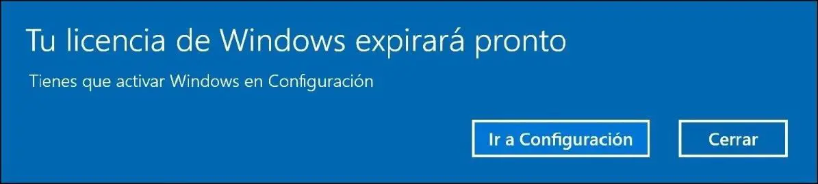 Arreglar "Tu licencia de Windows expirará pronto" Windows 10 11