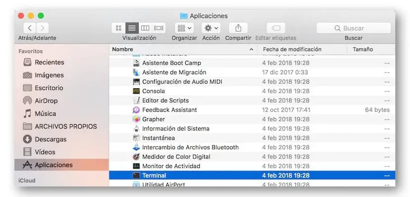 Cómo abrir el buscador desde la terminal en Mac 36