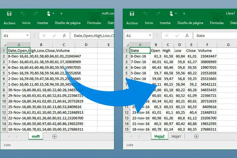 Cómo abrir los archivos de MS Excel sin Excel 38