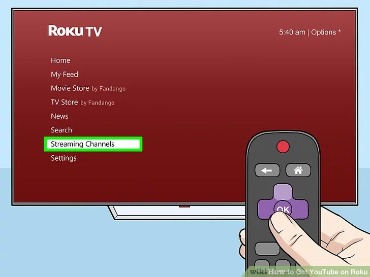 Cómo agregar la aplicación de TV de YouTube a Roku
