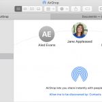 Cómo Airdrop del iPhone al Mac