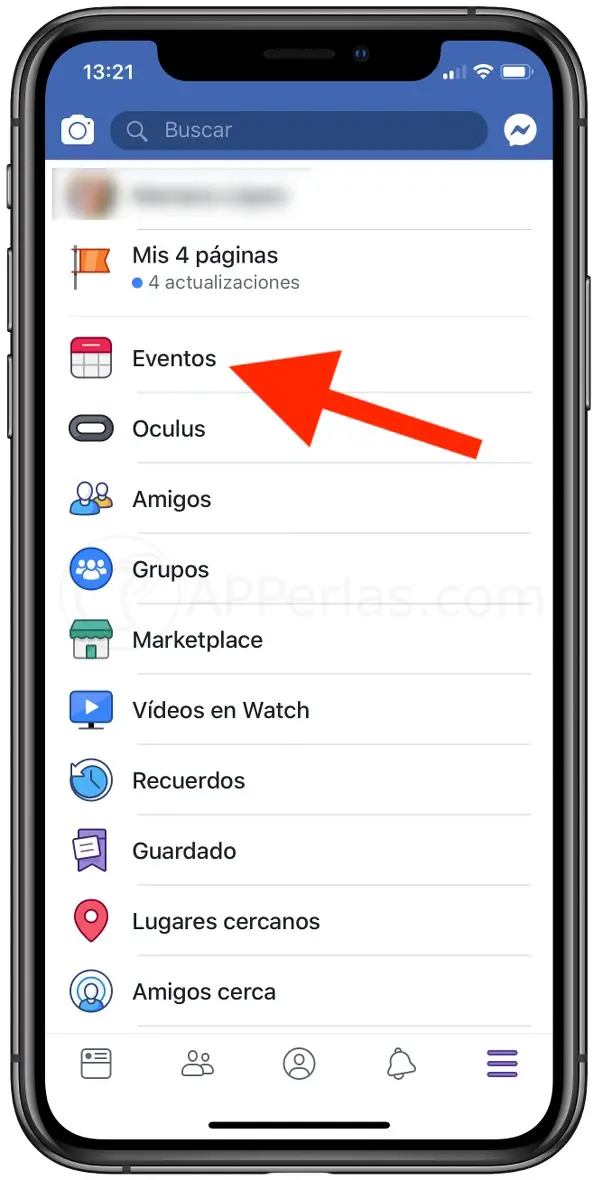 Cómo añadir eventos de Facebook al calendario del iPhone 20