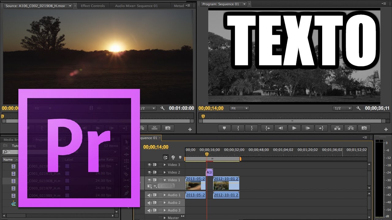 Cómo añadir texto en Adobe Premiere 31