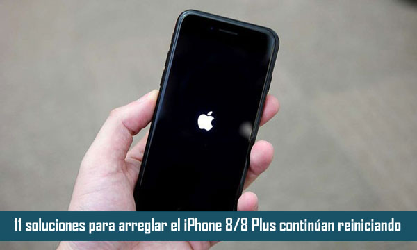 Cómo arreglar el iPhone sigue reiniciándose 8