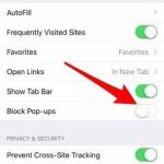 Cómo bloquear o permitir las ventanas emergentes en el iPhone de Safari