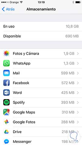 Cómo borrar documentos y datos en el iPhone 12