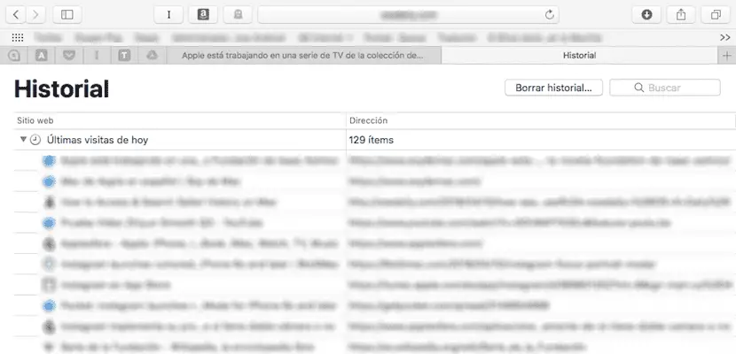 Cómo borrar el historial de navegación en el Mac 1