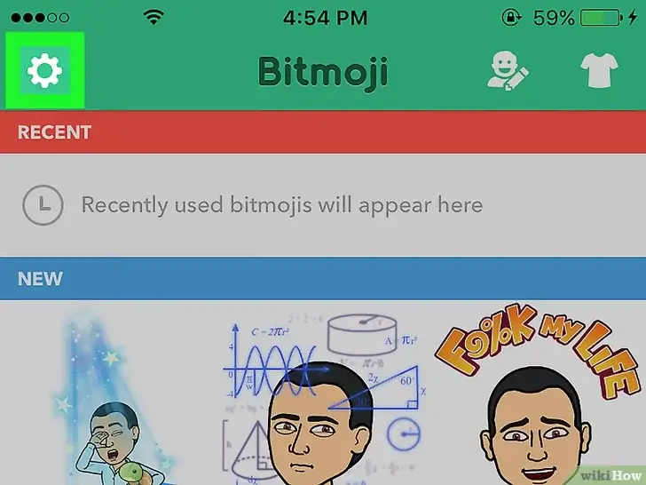 Cómo borrar la cuenta Bitmoji 6