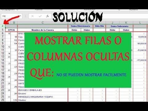 Cómo borrar todas las filas ocultas en Excel 8