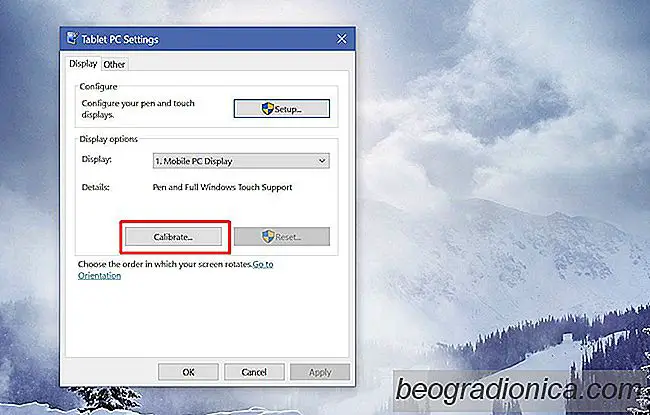 Cómo calibrar el dispositivo de pantalla táctil de Windows 10 15