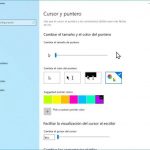 Cómo cambiar el color del puntero del ratón en Windows 10