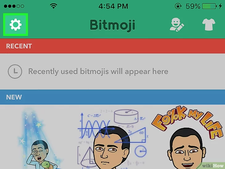 Cómo cambiar el género de Bitmojis