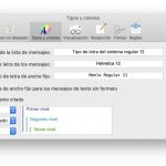 Cómo cambiar el tamaño de la fuente de correo en el Mac