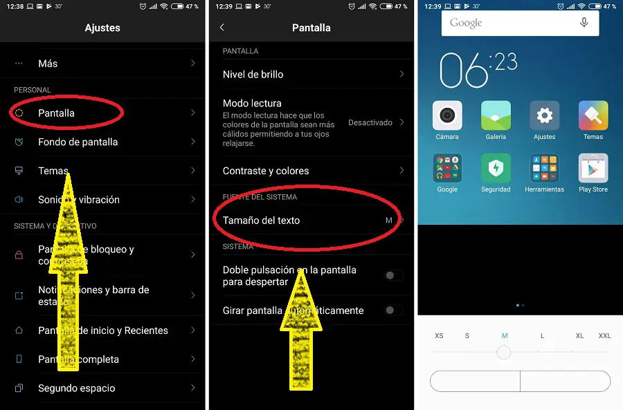 Cómo cambiar el tamaño del icono de la aplicación en Android 33