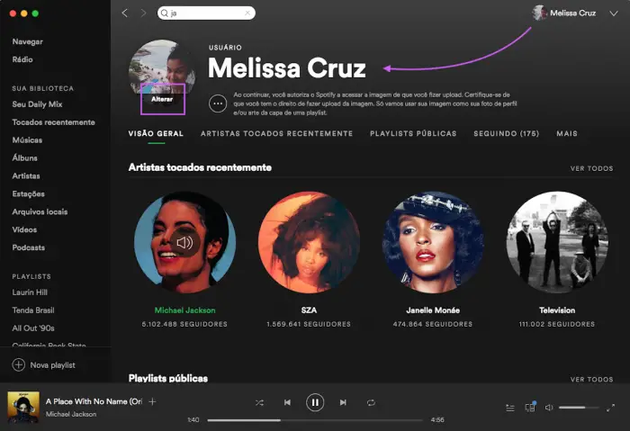 Cómo cambiar la foto del perfil en Spotify 38