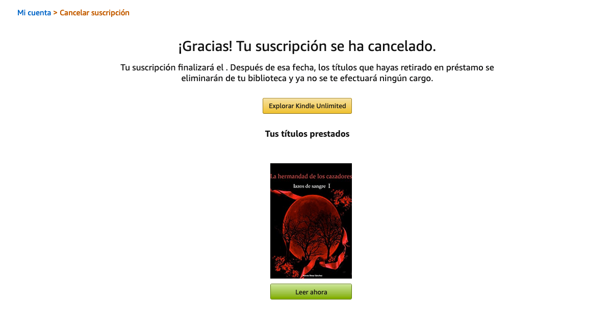 Cómo cancelar el Kindle Unlimited de Amazon 37