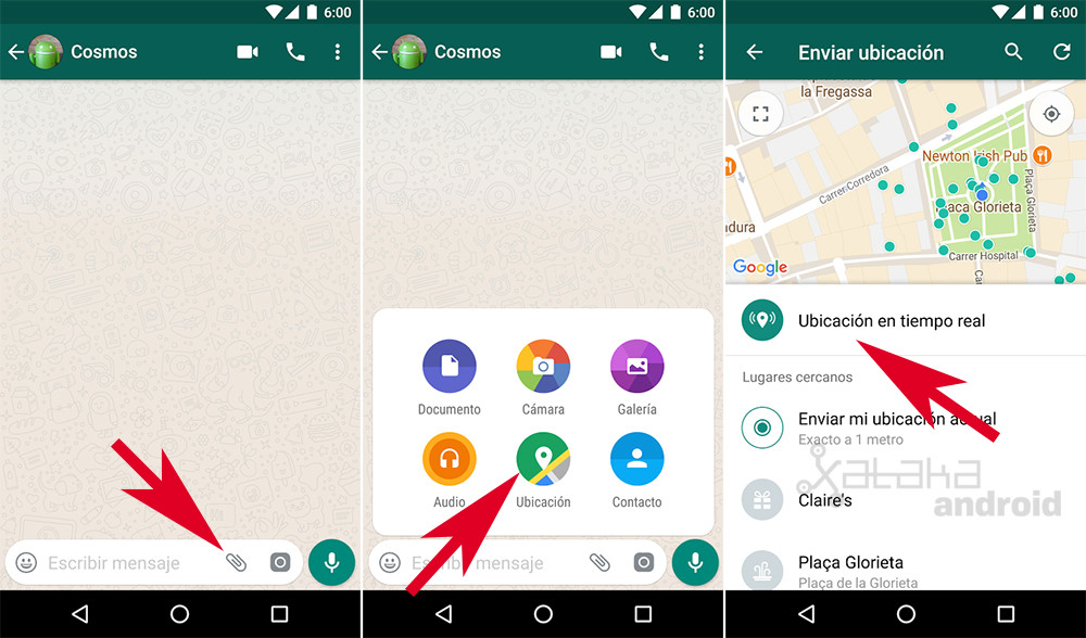 Cómo compartir la ubicación en Android 25