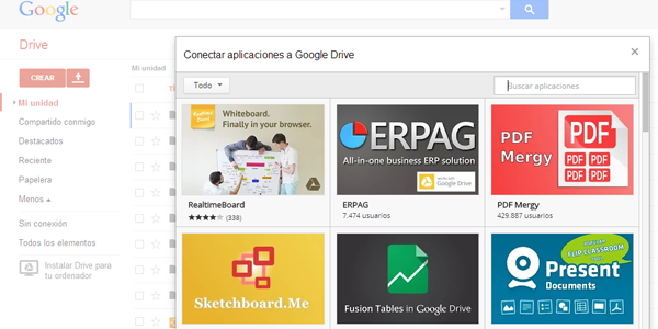 Cómo conectar aplicaciones a Google Drive 29