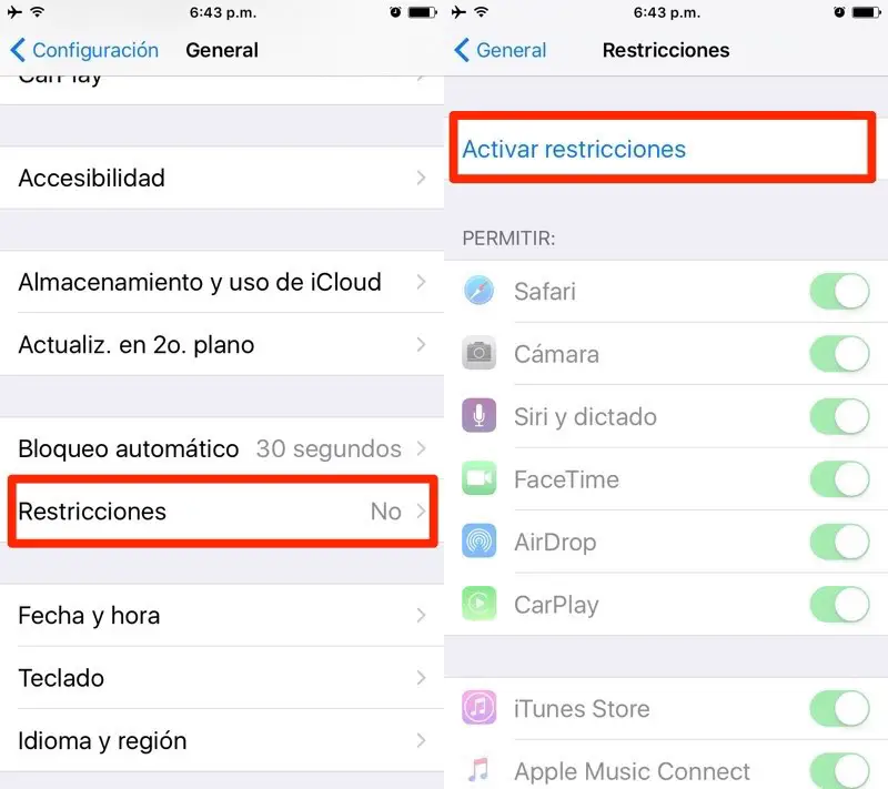 Cómo configurar el control parental en el iPhone 12