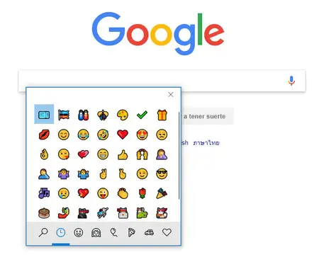 Cómo conseguir emojis en Windows 10 11
