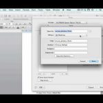 Cómo convertir Word a PDF Mac