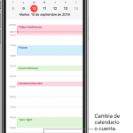 Cómo copiar eventos del calendario en el iPhone