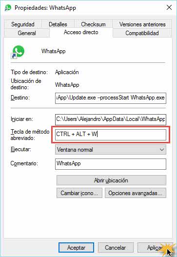 Cómo crear atajos de teclado en Windows 10 11