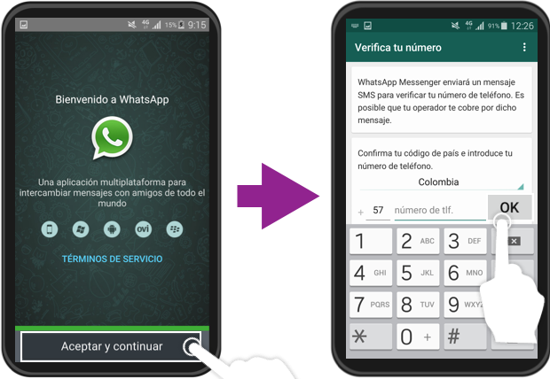 Cómo crear una cuenta de WhatsApp 13