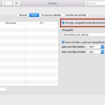 Cómo desactivar la corrección automática en Mac
