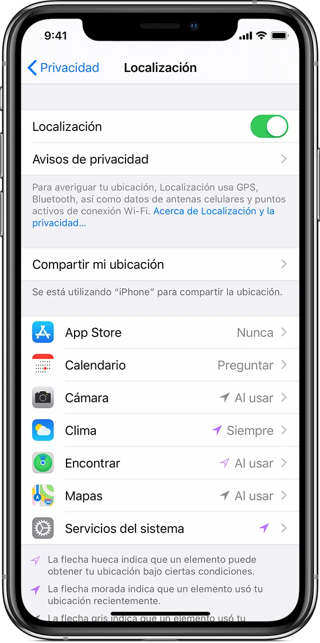 Cómo desactivar la localización y el GPS en el iPhone 17