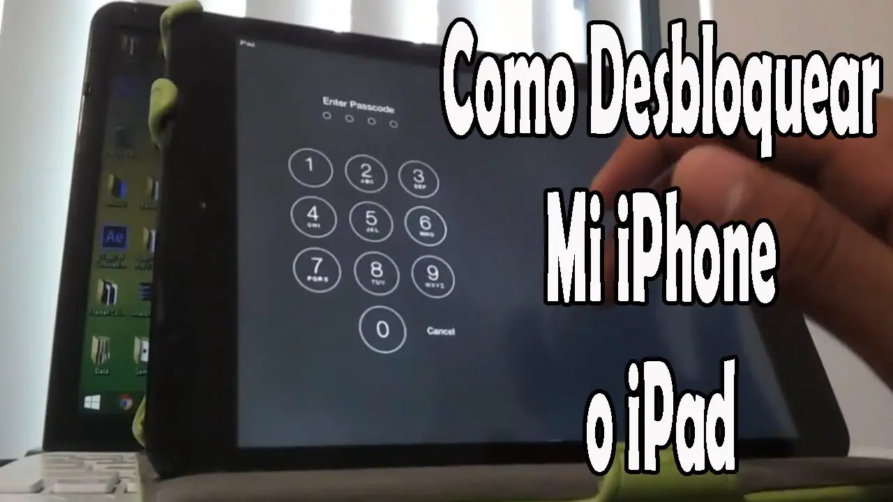 Cómo desbloquear el iPad Mini 14