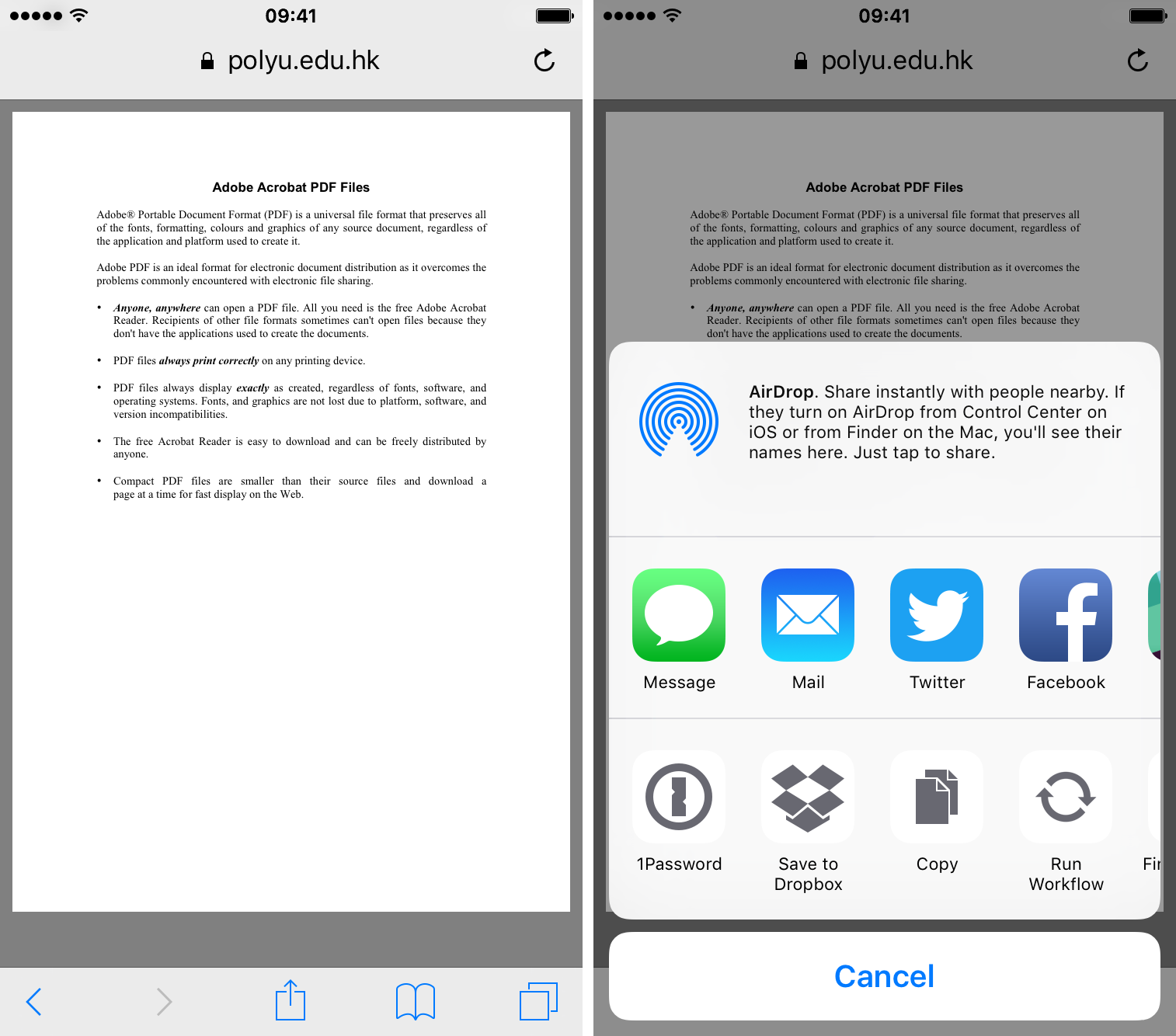 Cómo descargar archivos en el iPhone 29