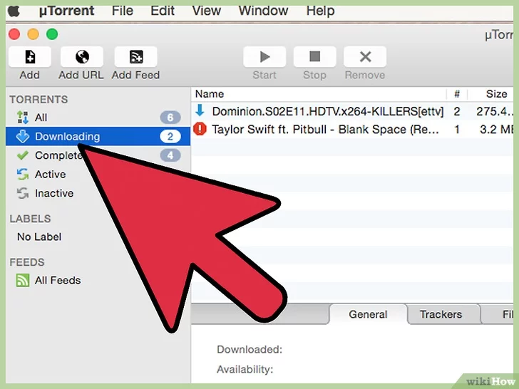 Cómo descargar un torrente con uTorrent en Mac