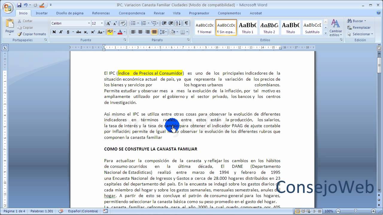 Cómo destacar en Word 25