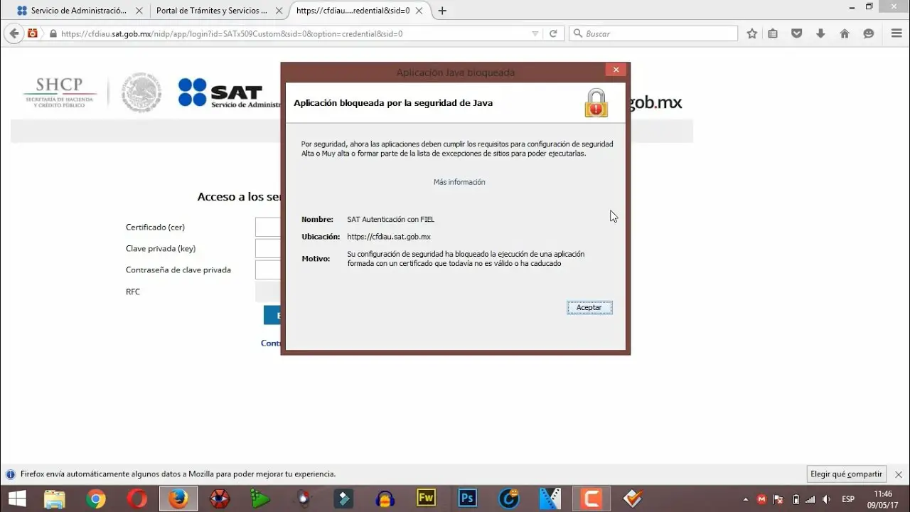 Cómo ejecutar una aplicación bloqueada por la seguridad de Java 37