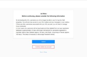 Blog sobre tecnología, trucos y consejos 65 Cómo eliminar la cuenta de correo electrónico de AOL