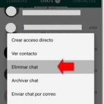 Cómo eliminar todos los medios del chat de WhatsApp