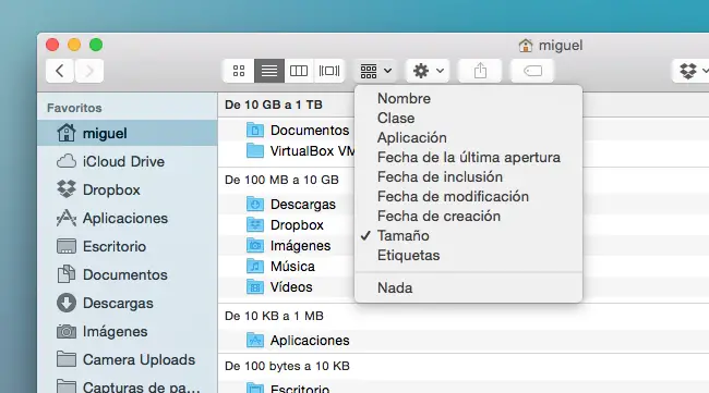 Cómo encontrar archivos grandes en el Mac 18