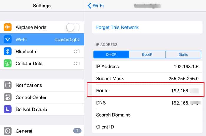 Cómo encontrar la contraseña de Wi-Fi en el iPhone 1