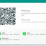 Cómo escanear el código QR WhatsApp