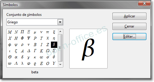 Cómo escribir el símbolo Mu 14