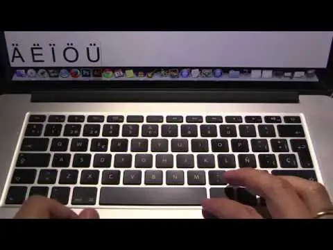 Cómo escribir las marcas de la diéresis en Mac y PC 5