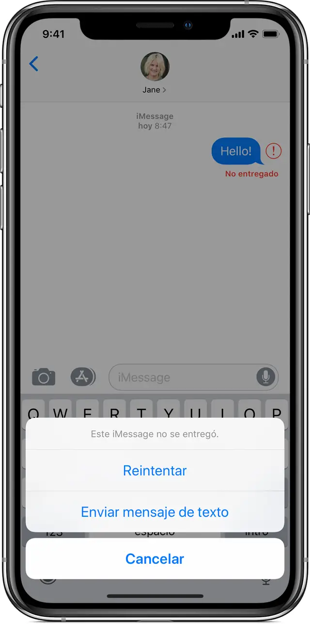 Cómo evitar que un iMessage sea enviado 23